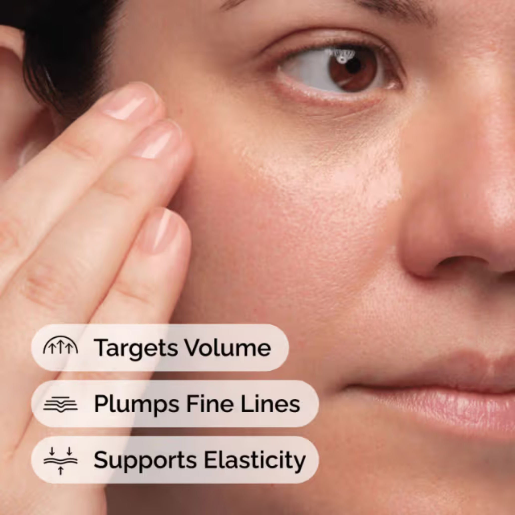 Volufiline serum benefits: targets volume, plumps fine lines, and supports elasticity