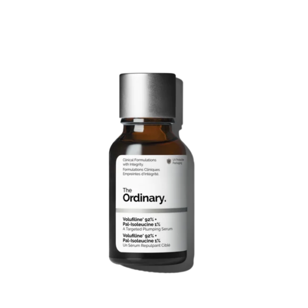 The Ordinary Volufiline 92% + Pal-Isoleucine 1% targeted plumping serum bottle